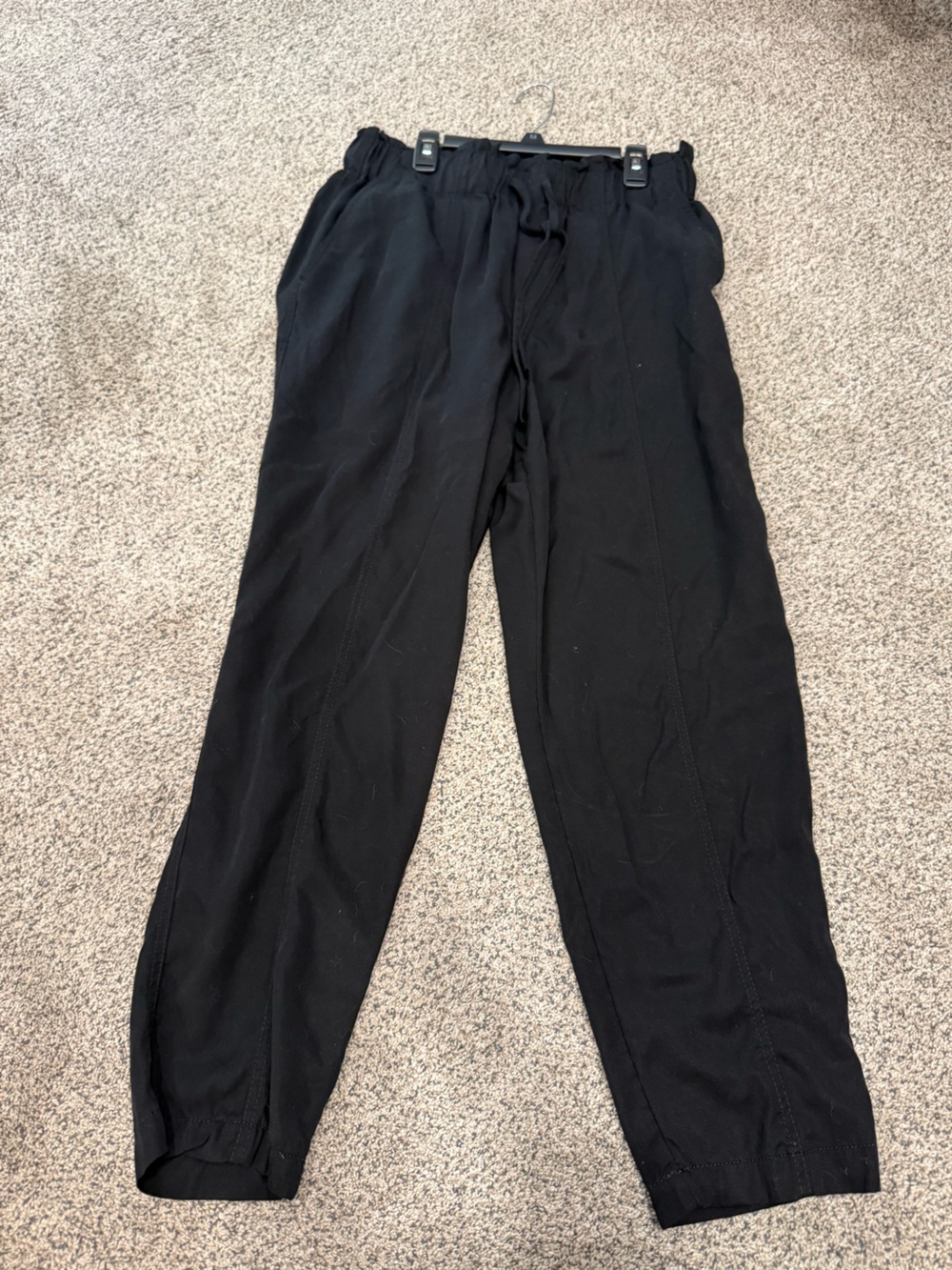 a new day Black Drawstring Jogger Sweatpants